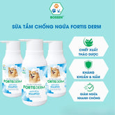 Sữa Tắm Cho Chó Bossen Fortis Derm Chống Ngứa 250ml